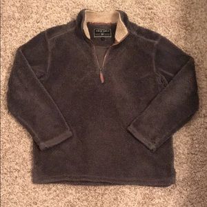 True Grit Men's Pebble Pile 1/4 Zip Sweater
